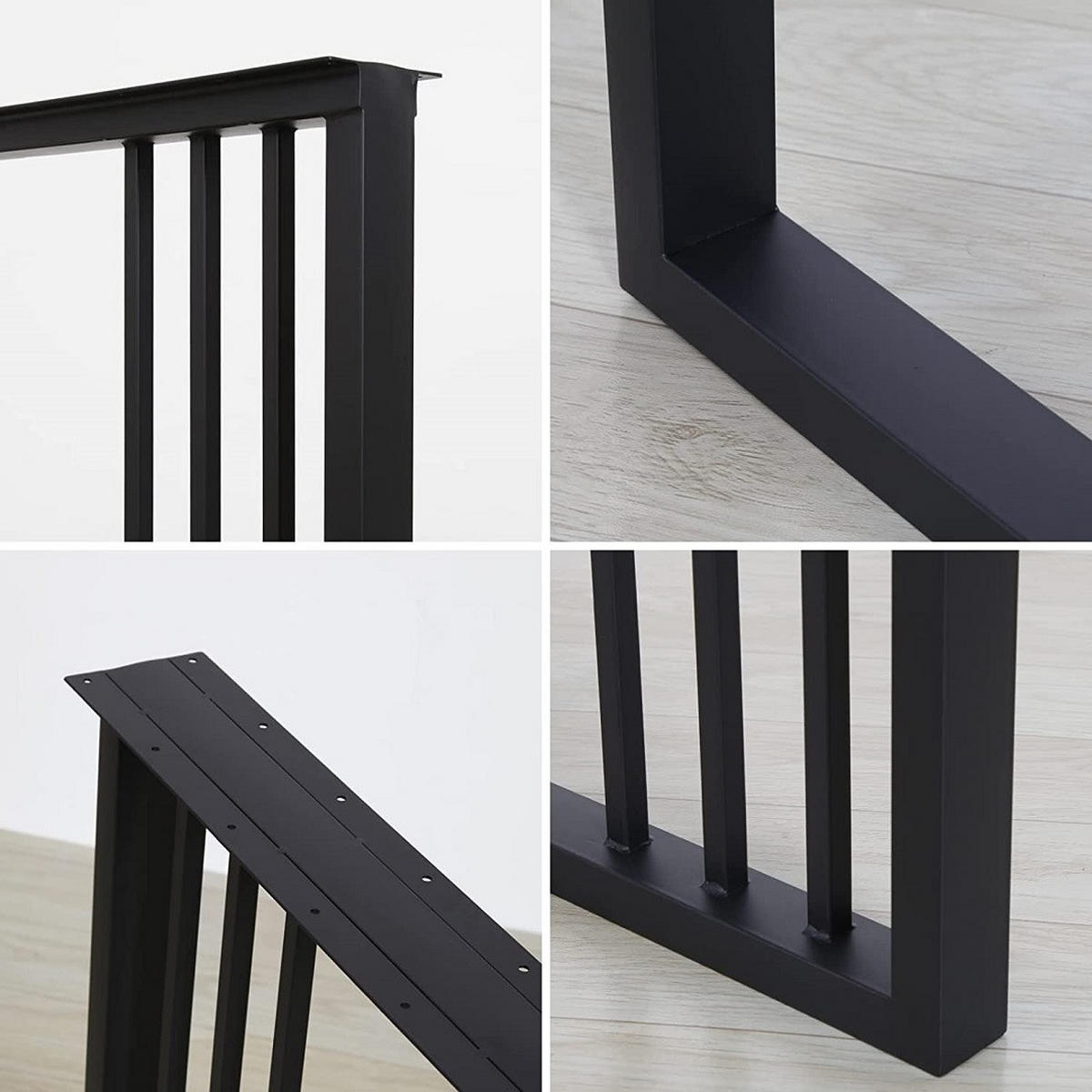TISCHGESTELL Metall OS ma29 - Schwarz, Metall (55/72/6cm) - moebel17