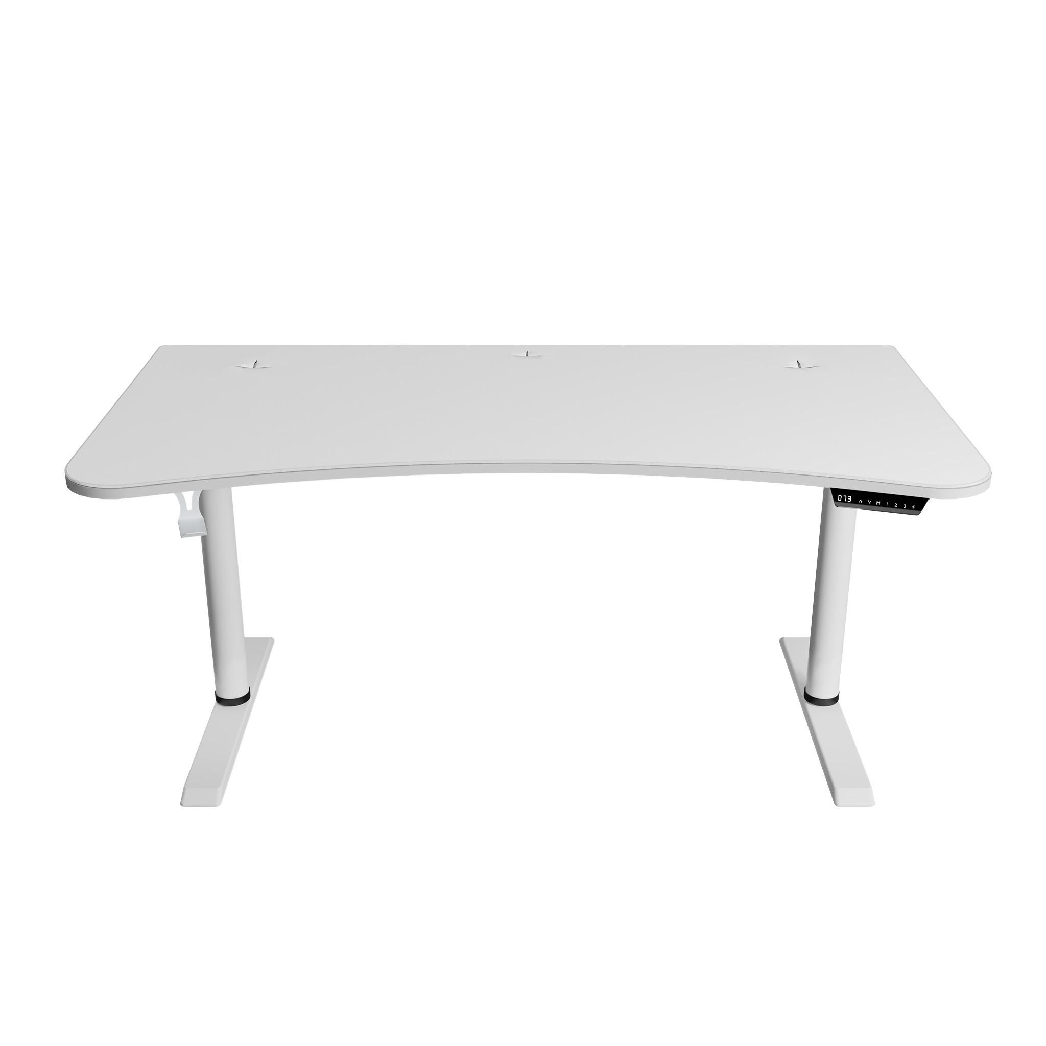 Arozzi Gamingtisch Weiß 160x117x82 cm