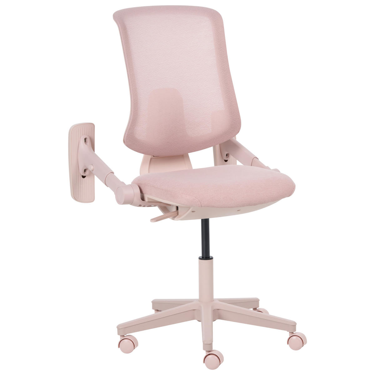 KANCELÁŘSKÁ ŽIDLE Látka Růžová Sero - růžová, textil (66/95/58cm) - Beliani