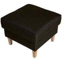 HOCKER Karlen Bezug Flachgewebe Buche natur / braun - Buchefarben/Braun, Kunststoff (53/45/53cm) - 58aufmkessel