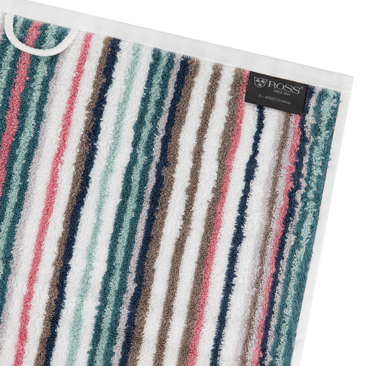 DUSCHTUCH Vita 2er-Set - Dunkelgrün, Textil (70/140cm) - Ross