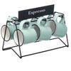 ESPRESSOTASSEN Set 6 Stück 100 ml - Mintgrün, Keramik (100L) - Vessia