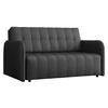 SCHLAFSOFA Viva Grand III - Dunkelgrau/Schwarz, Holz/Kunststoff (145/85/95cm) - MIRJAN24