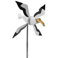 WINDSPIEL Möwe Kunstharz-Eisen wetterfest - Multicolor, Kunststoff (26/24.5/1cm)