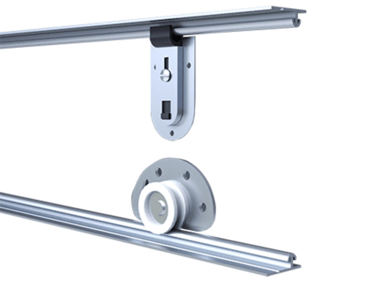 SCHIEBETÜRENSCHRANK - ELBA I Schwarz + Weiß - Schwarz/Weiß, Holzwerkstoff/Metall (250/218/61cm) - Möblo