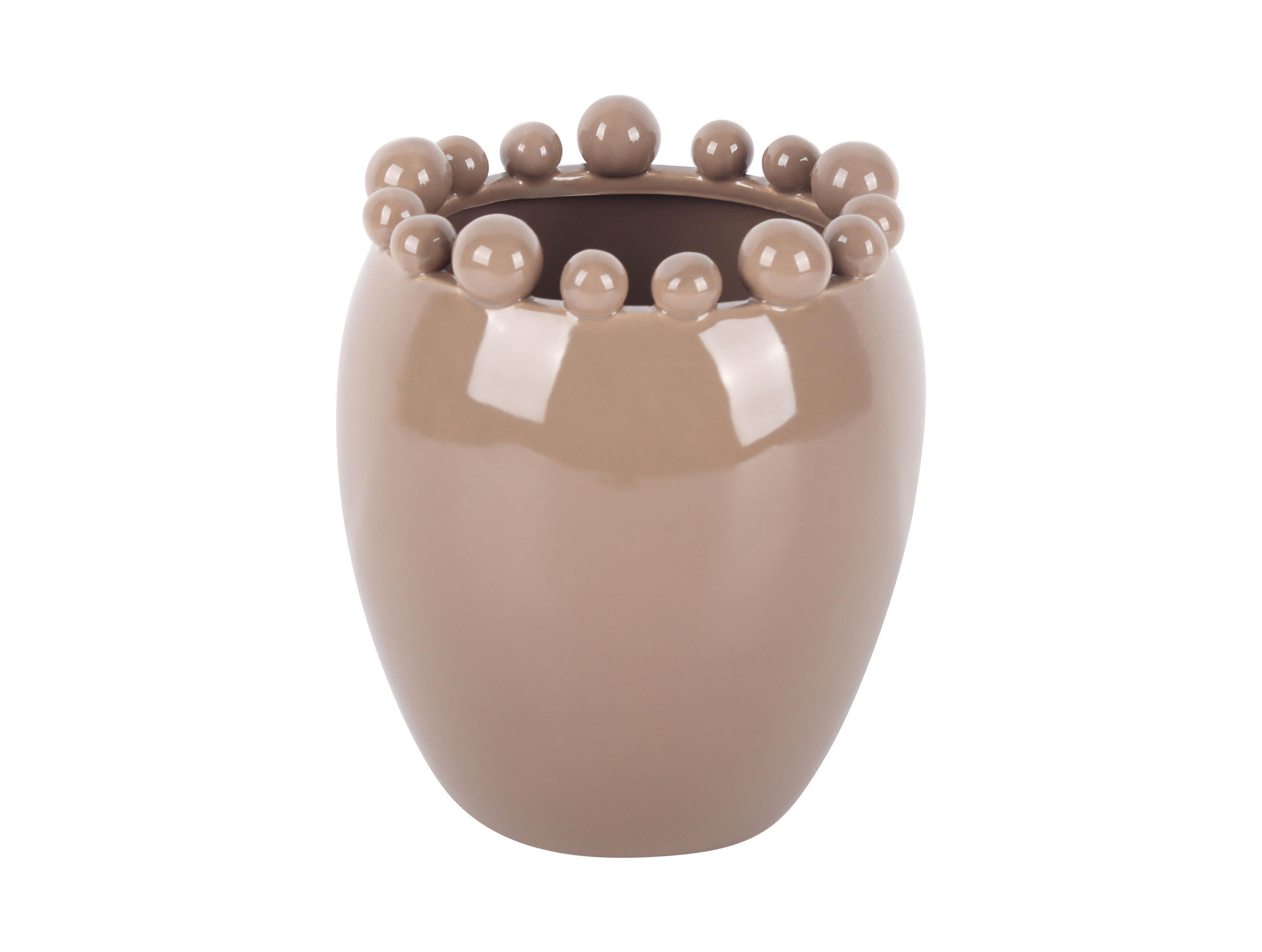 Present Time Vase Braun 21 cm