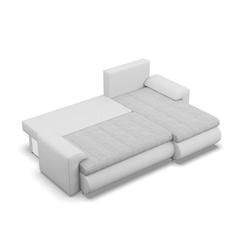 Thumbnail - Mebligo Ecksofa, Grau, Hellgrau, Textil, 3-Sitzer, L-Form, 230x159 cm, Wohnzimmer, Sofas & Couches, Wohnlandschaften, Ec...