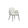 ESSZIMMERSTUHL DEON Cremeweiß Webstoff - Creme, Textil (59/84/62cm) - KAWOLA