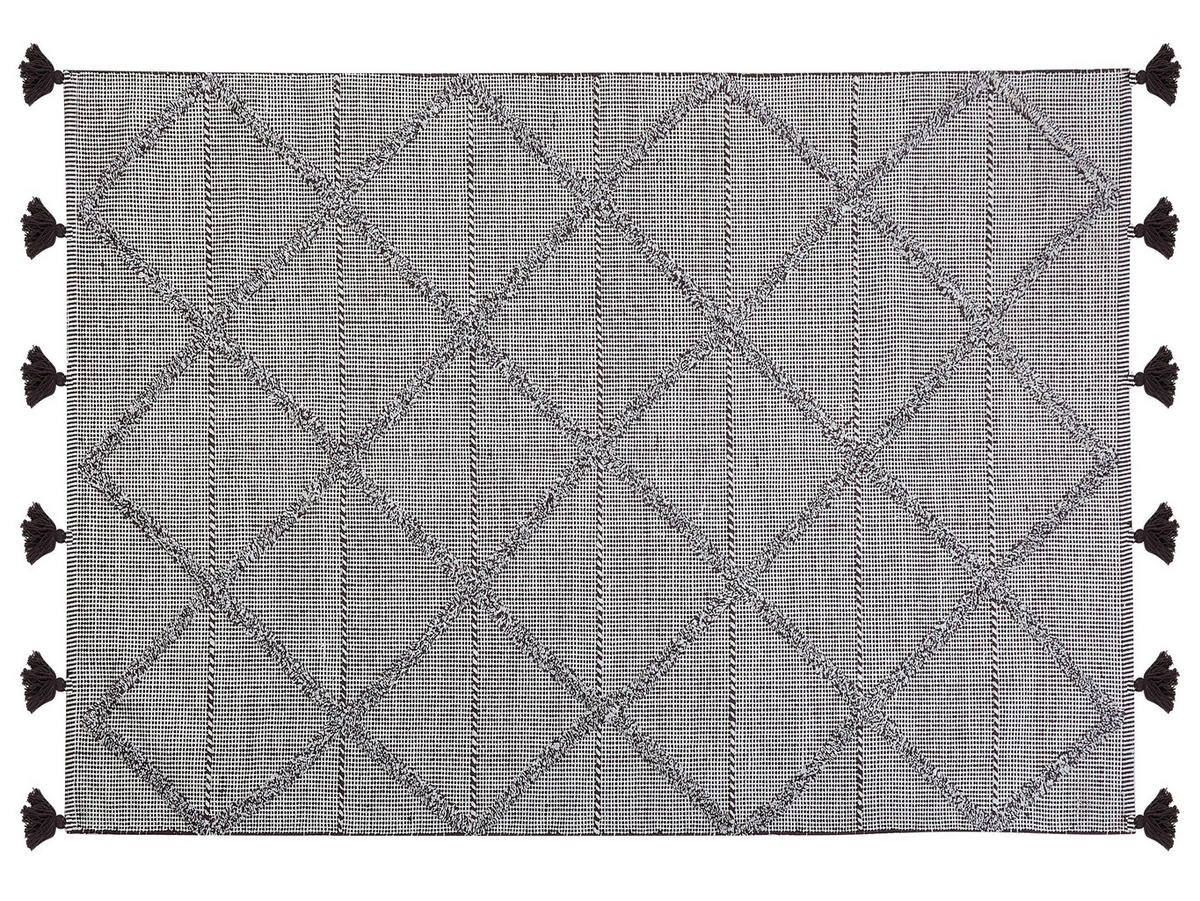 KURZFLOR-TEPPICH Tuzla 200/140 cm - Braun, Textil (140/200cm) - Beliani