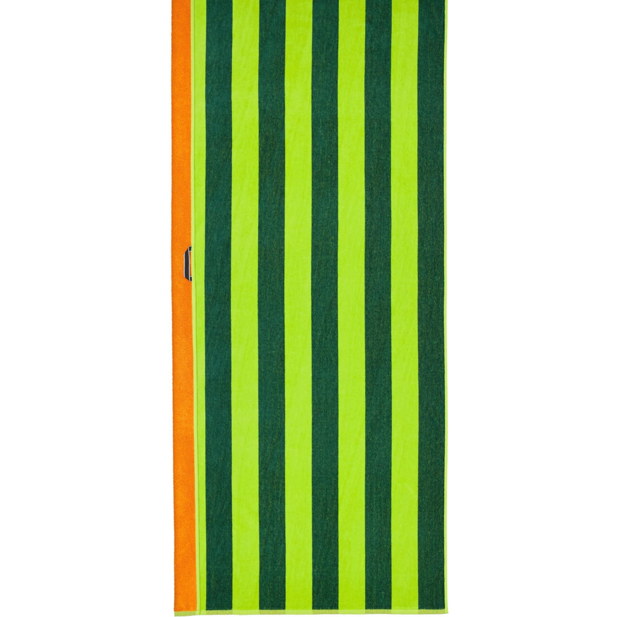 STRANDTÜCHER BEACH TROPICAL STREIFEN 5577 JUNGLE - 44 - Grün, Textil (80/180cm) - Cawoe