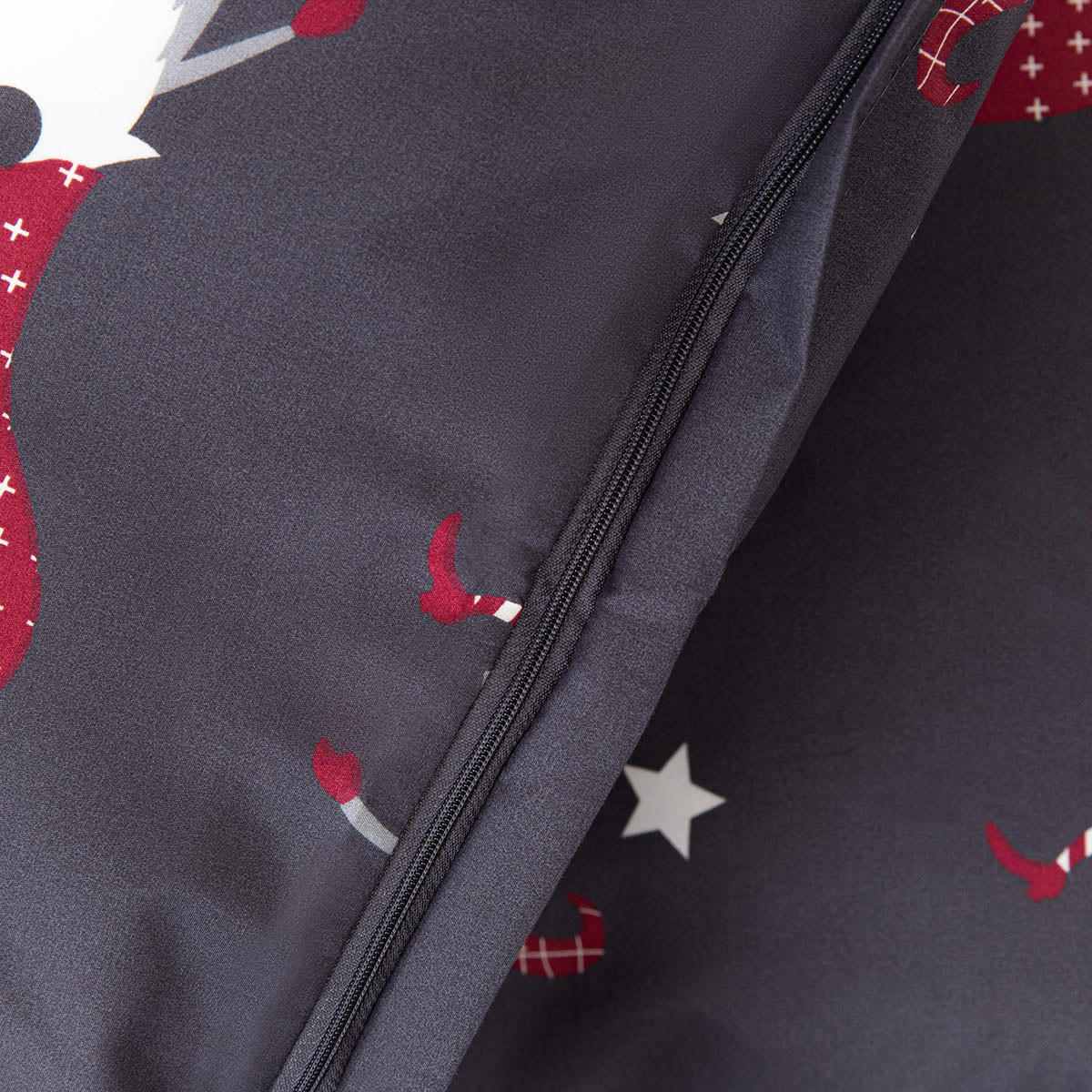 BETTWÄSCHE Gnomm Mikrofaser 160/200 cm - Dunkelblau, Textil (160/200cm) - Homla