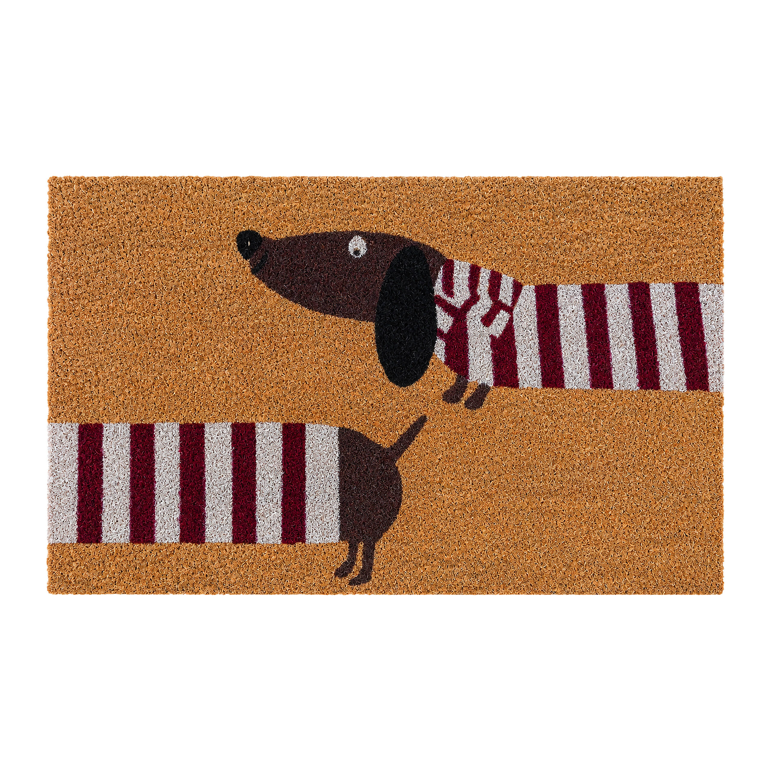 ROHOŽKA Přírodní kokos zvířecí motiv 60x40 cm - různobarevná, textil/plast (60/40cm) - Relaxdays