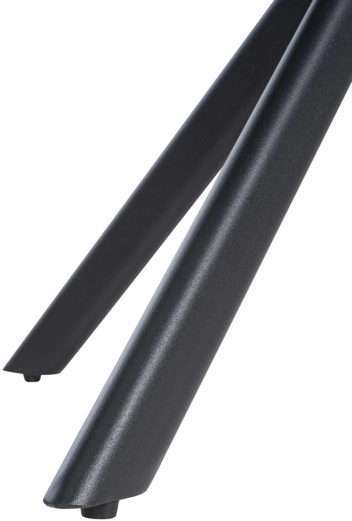 STUHL Samt dunkelgrau - Dunkelgrau/Schwarz, Textil/Metall (65/78/59cm) - CLP