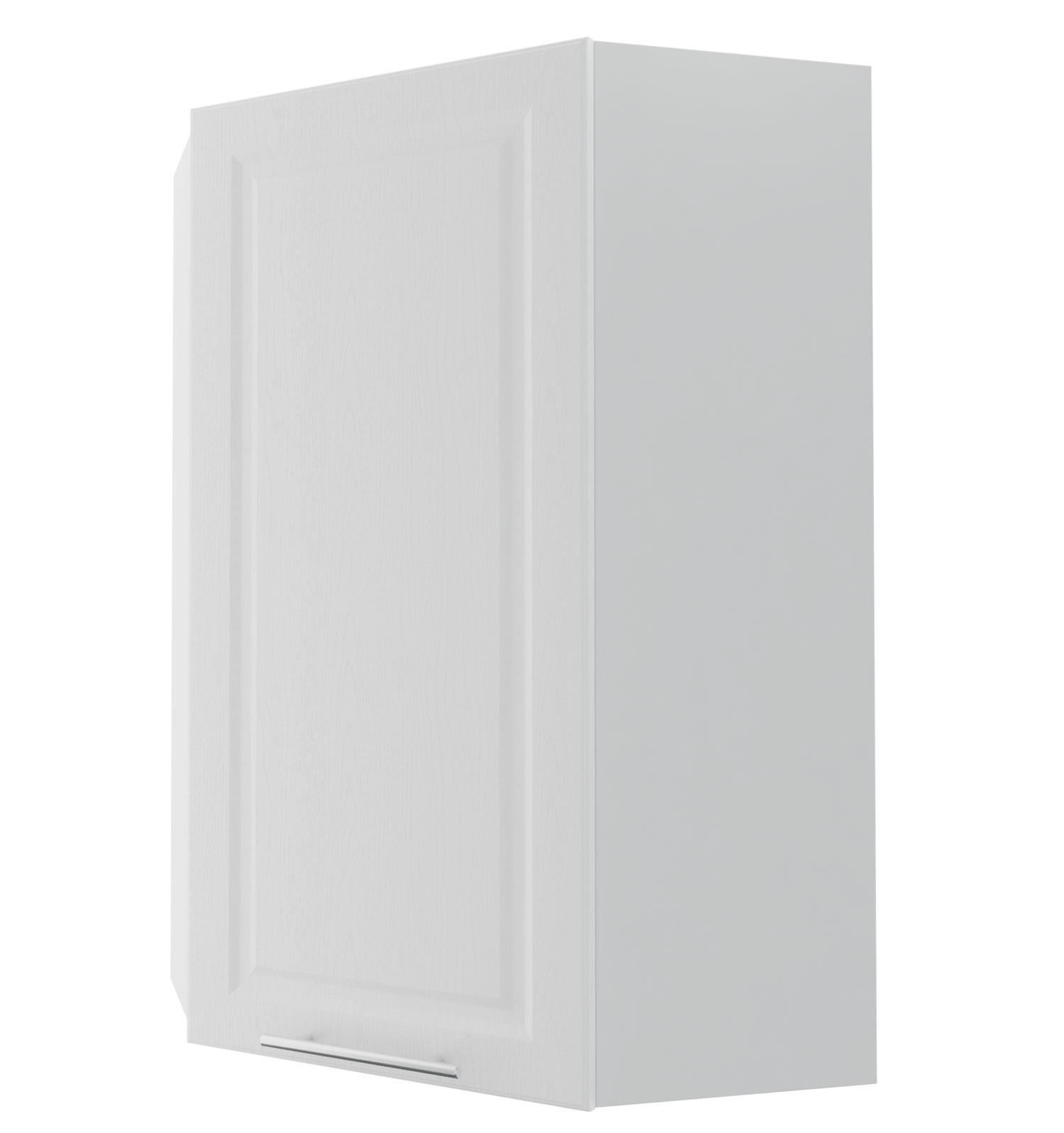 Feldmann-Wohnen Eckhängeschrank Weiß 60x96x60 cm