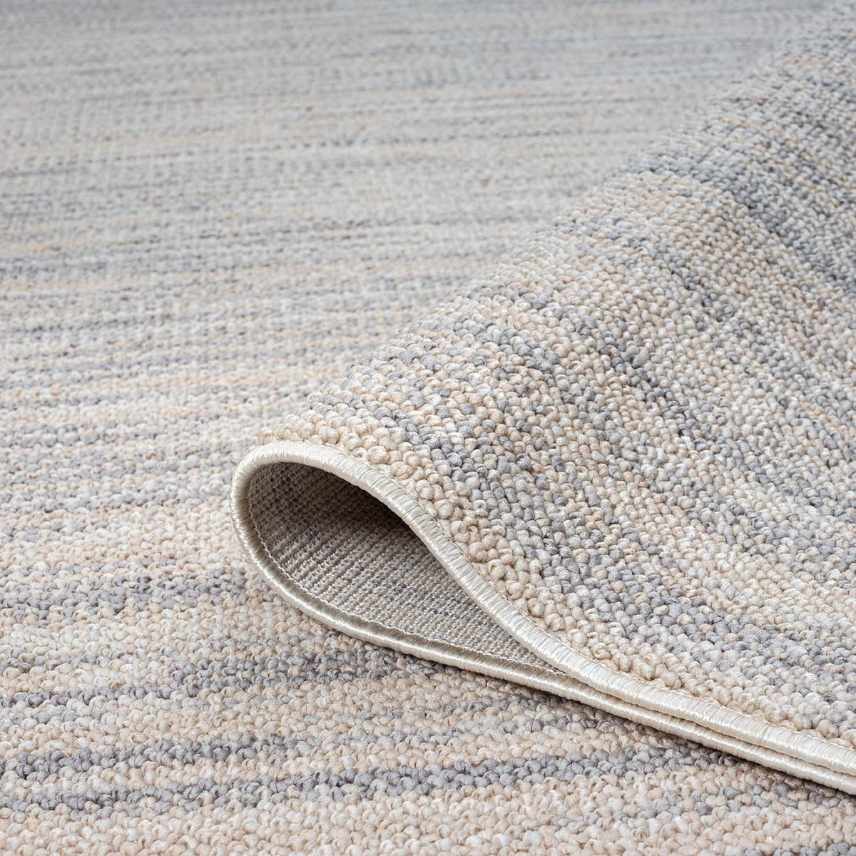 KURZFLOR-TEPPICH Clasico 0052 Grau 160x230 cm - Grau, Textil (160/230cm) - carpet city