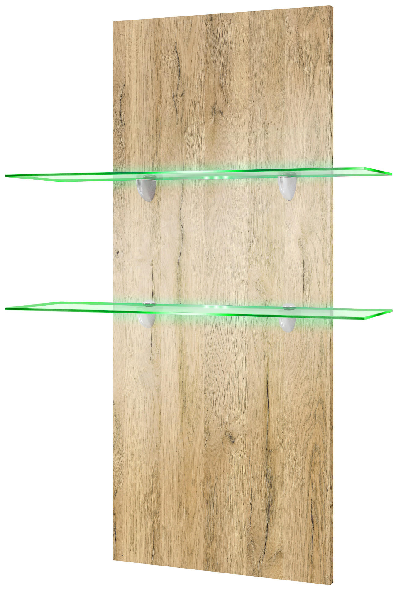 WANDREGAL Faro Eiche Natur - Eichefarben, Holzwerkstoff (70/110/21cm) - Vladon