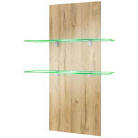WANDREGAL Faro Eiche Natur - Eichefarben, Holzwerkstoff (70/110/21cm) - Vladon