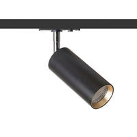 DECKENLEUCHTE MAVRO Schwarz 12 W - Schwarz, Metall (55/55/185cm) - Rendl