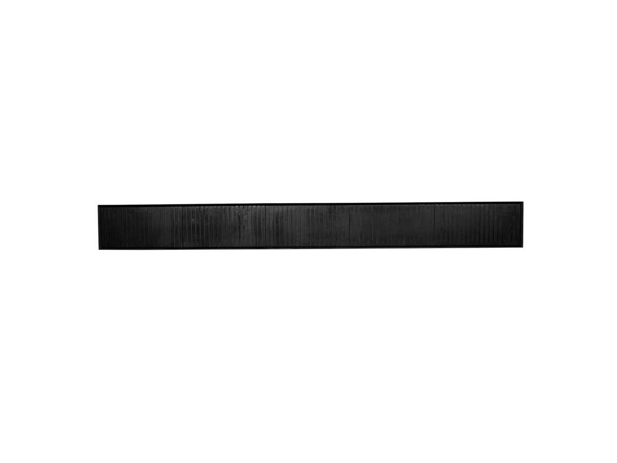 LOWBOARD Dimora Mangoholz 280 cm / 35 cm Schwarz - Schwarz, Holz (280/30/35cm) - Villa Möbel