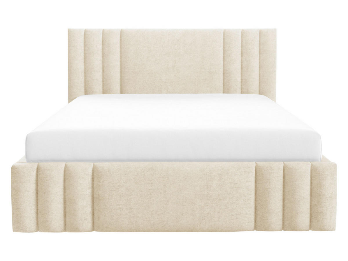 POLSTERBETT Ribo - Creme, Holz/Textil (140/200cm) - MIRJAN24