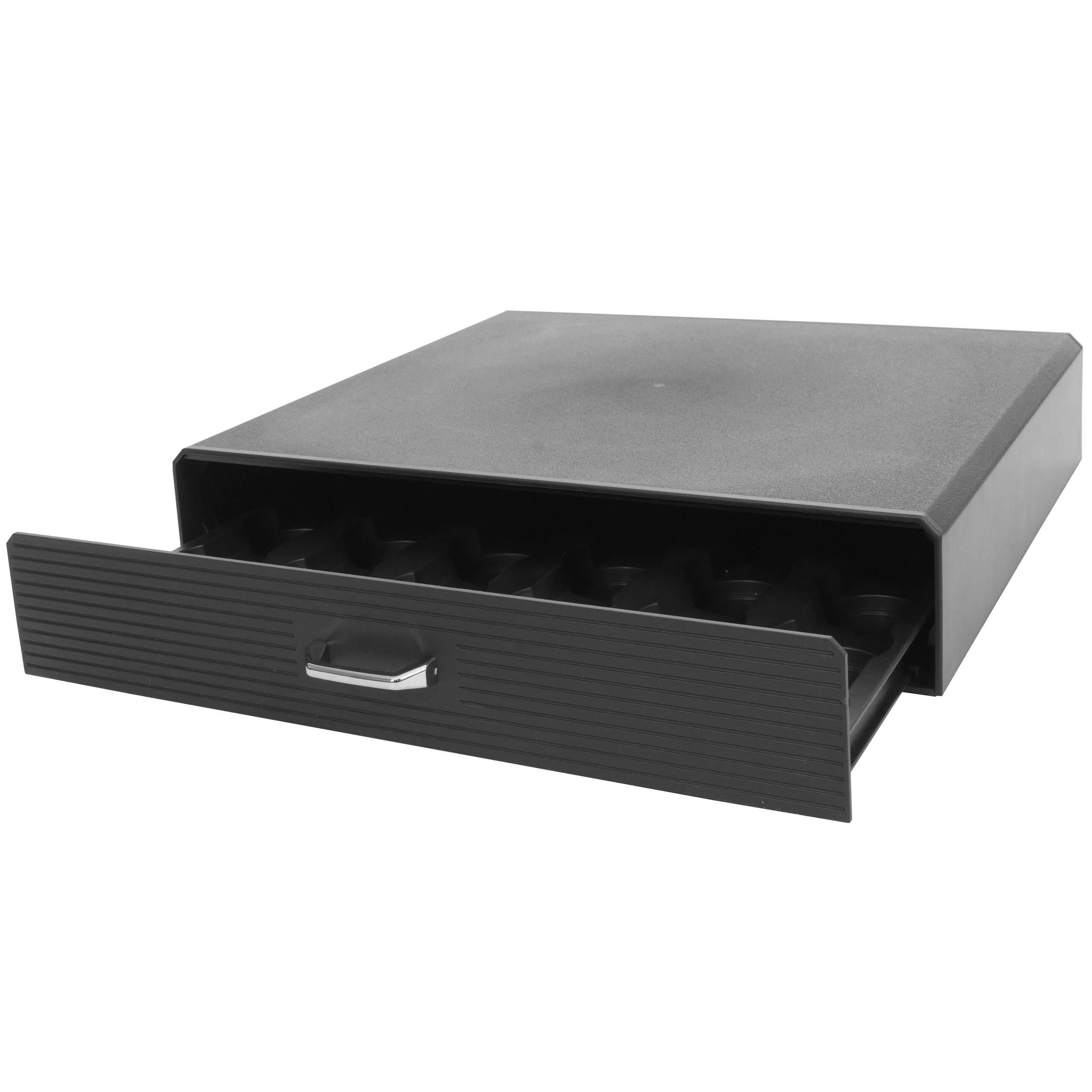 MONITORERHÖHUNG Schwarz - Schwarz, Kunststoff (31/34/7cm) - MCW
