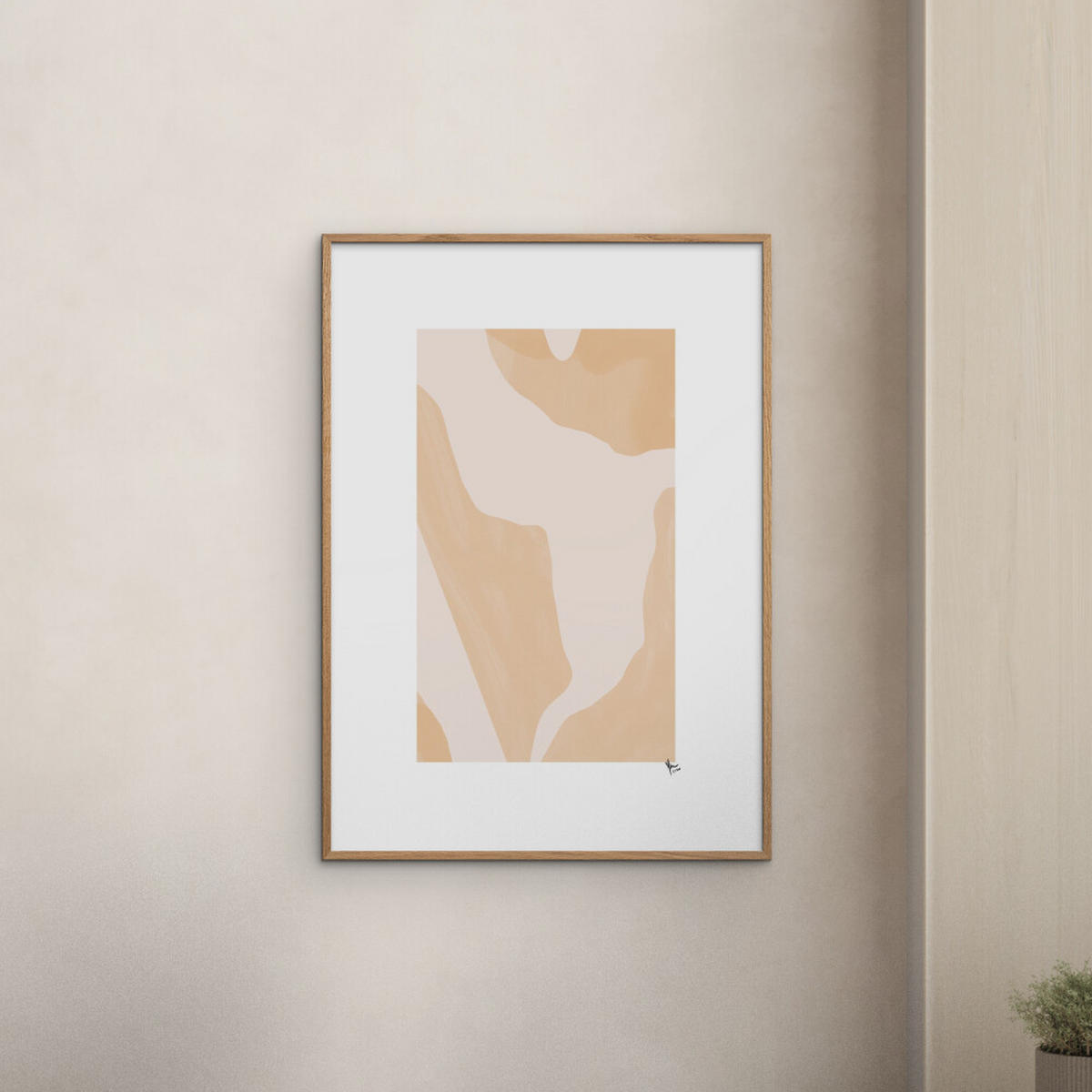 POSTER N. Atelier - Le Calme - Naturfarben, Papier (70/100/0.1cm) - Poster&Frame