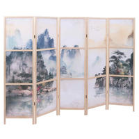 PARAVENT Blaugrau - Blaugrau, Holz (227/170/2cm) - MCW