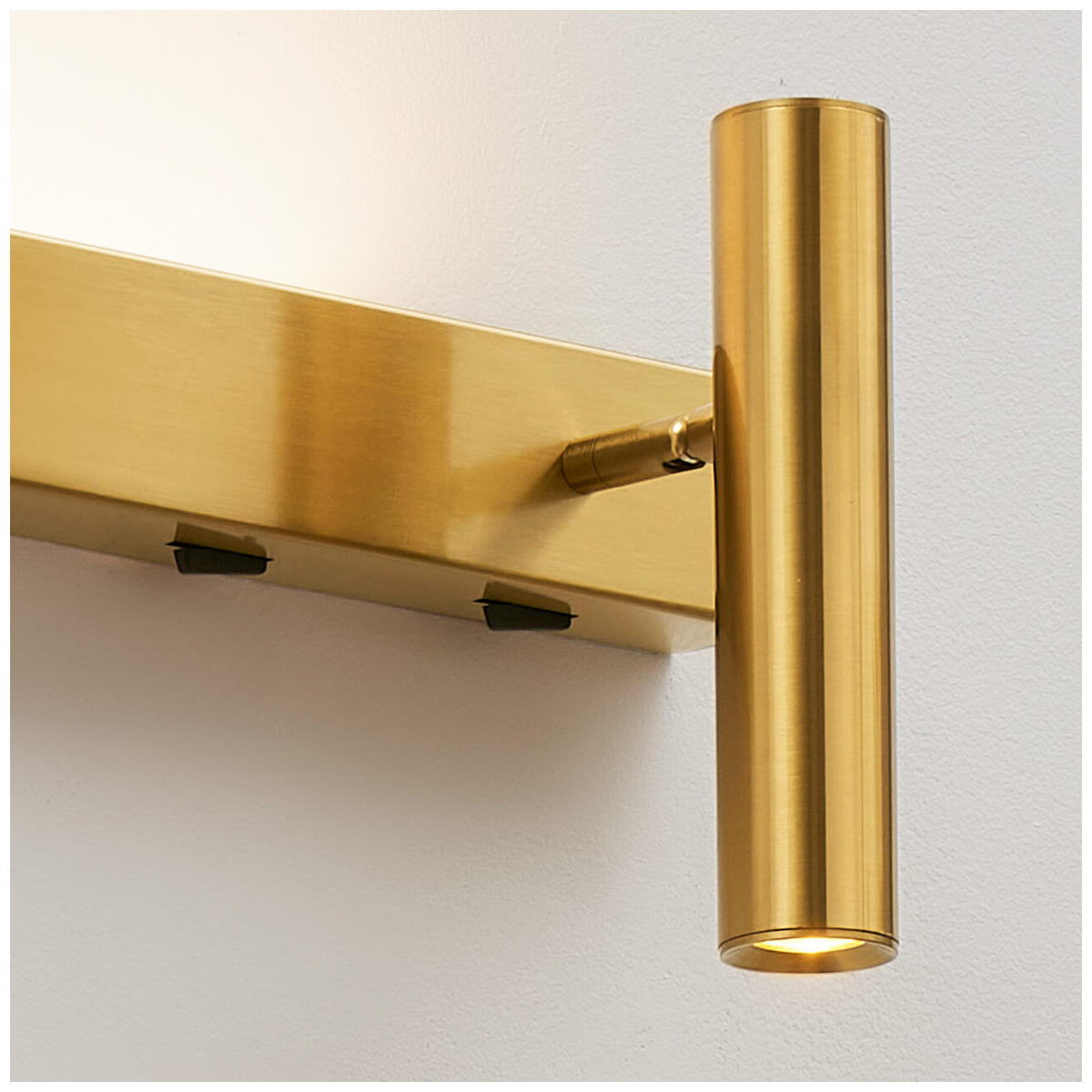 WANDLEUCHTE Lodvi, Messing, 30cm - Goldfarben, Metall (14/18.5/30cm) - KOSILUM