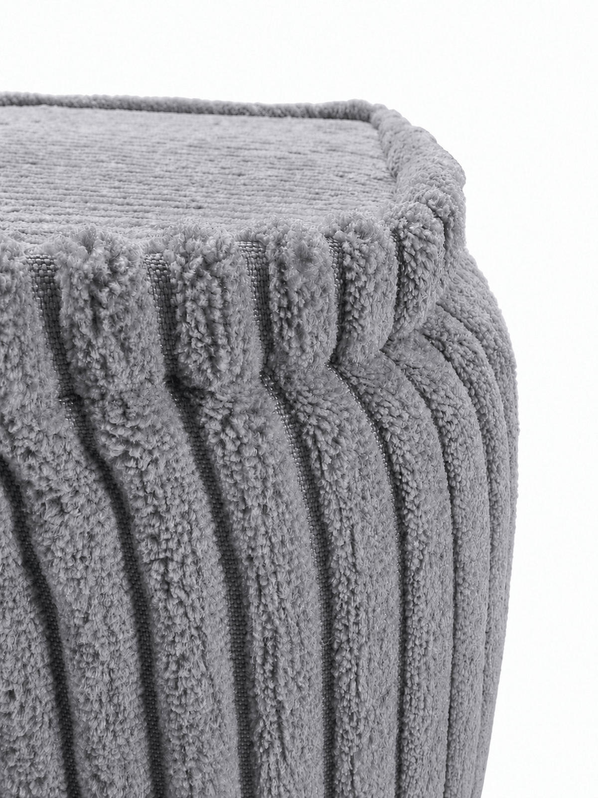 SCHLAFSESSEL ausklappbar, modularer Bodensessel mit Rückenrolle in Grau - Grau, Textil (80/62/95cm) - SURB