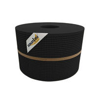 SICHTSCHUTZSTREIFEN PP Premium Gelocht 30 Prozent Streifen Schwarz 50m - Schwarz, Kunststoff (5000/19cm) - ZAUN|ZU