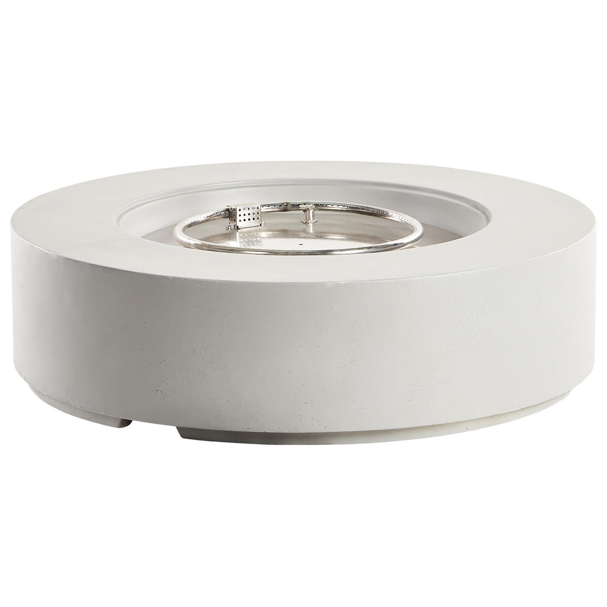 FEUERSTELLE Grau Pacaya - Grau, Stein (107/30/107cm) - Beliani