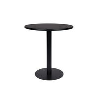BISTROTISCH Metsu Garten Rund 70 cm Schwarz - Schwarz, Metall (70/70/76cm) - Zuiver