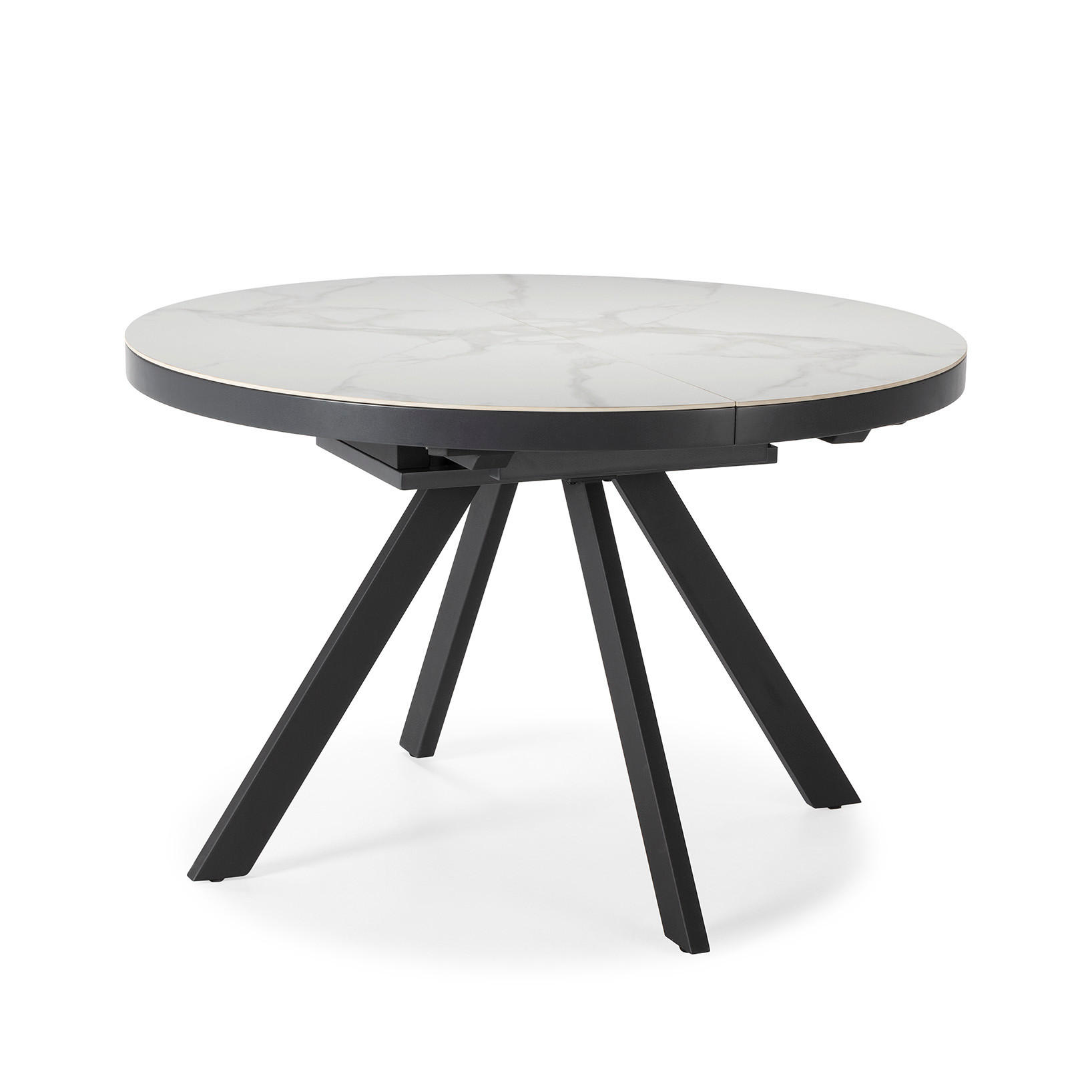 ESSTISCH Bela Weiß 120/120/76 cm - Weiß, Holz (120/120/76cm)