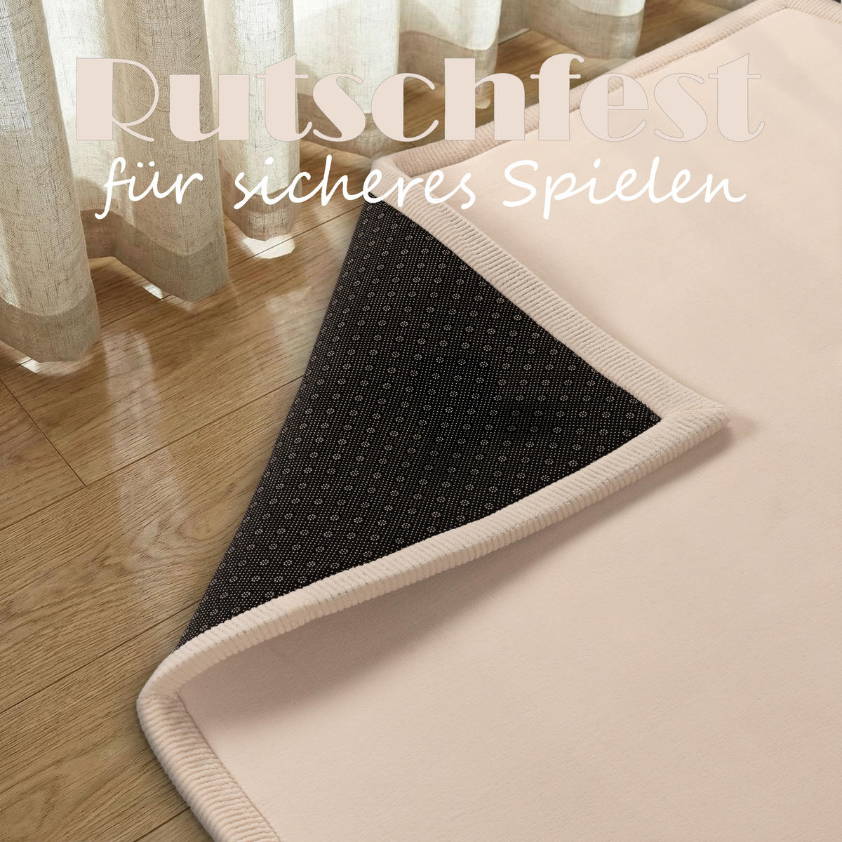 KINDERTEPPICH 100/200 cm Tatami 475 - Creme, Textil (100/200cm) - Paco Home