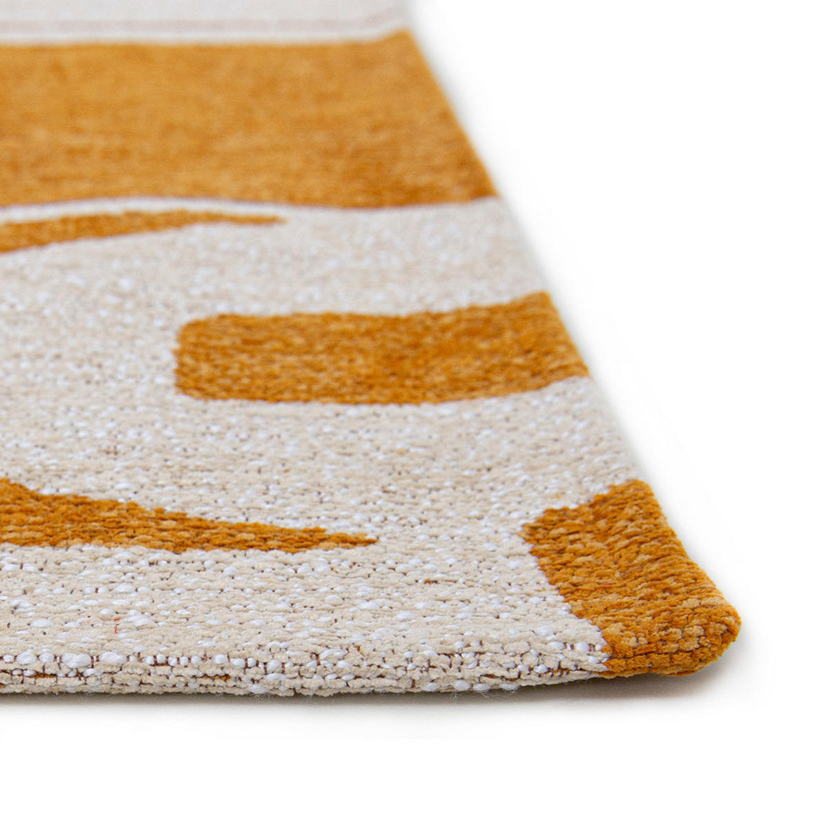 TEPPICH Curry Craft 80/250 cm - Gelb, Textil (80/250cm) - Louis De Poortere