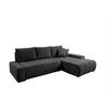 ECKSOFA Vogar In Poso - Dunkelgrau, Holzwerkstoff/Textil (265/185cm) - Fun Möbel