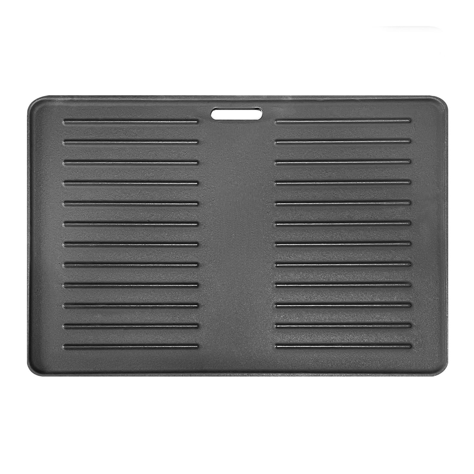 GRILLPLATTE HERO XL Gusseisen - Schwarz, Metall (42/28cm) - TAINO