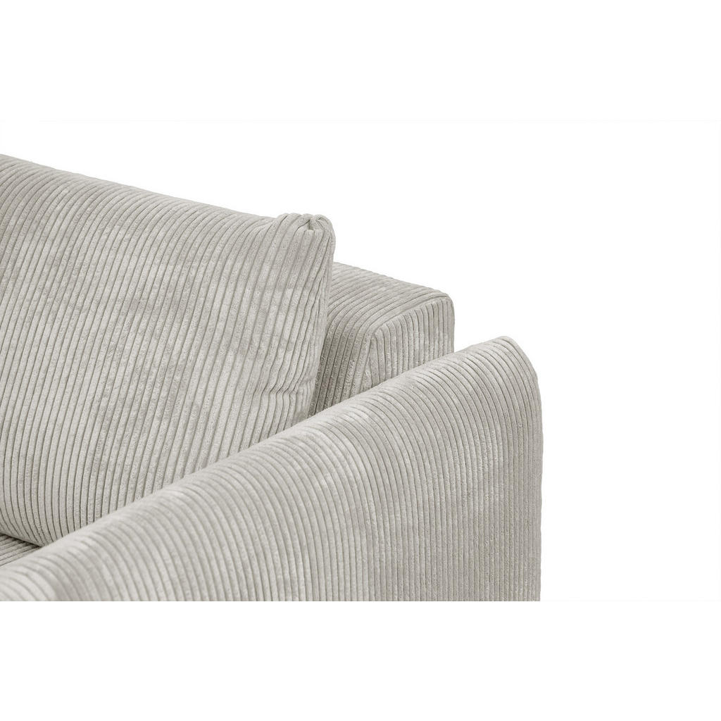 Thumbnail - Courtois Laville Sofa, Weiß, Textil, Rechteckig, 112x84x206 cm, Wohnzimmer, Sofas & Couches, Sofas, 3-Sitzer Sofas
