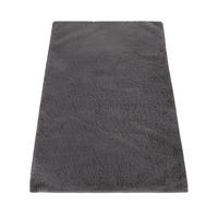 BADEMATTE 60/100 cm Comfy 340 - Anthrazit, Kunststoff (60/100cm) - Paco Home