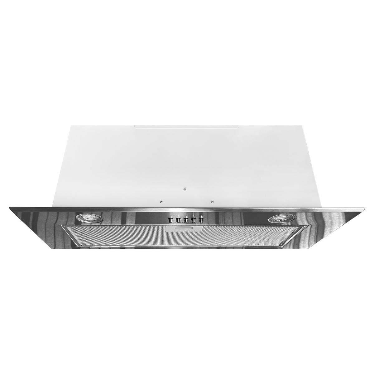 DUNSTABZUGSHAUBE Fenix 70 IS, 3 Stufen, Edelstahl, 70 cm, 1000m³/h - Edelstahlfarben, Metall (70/21.7/27cm) - Kaufmann