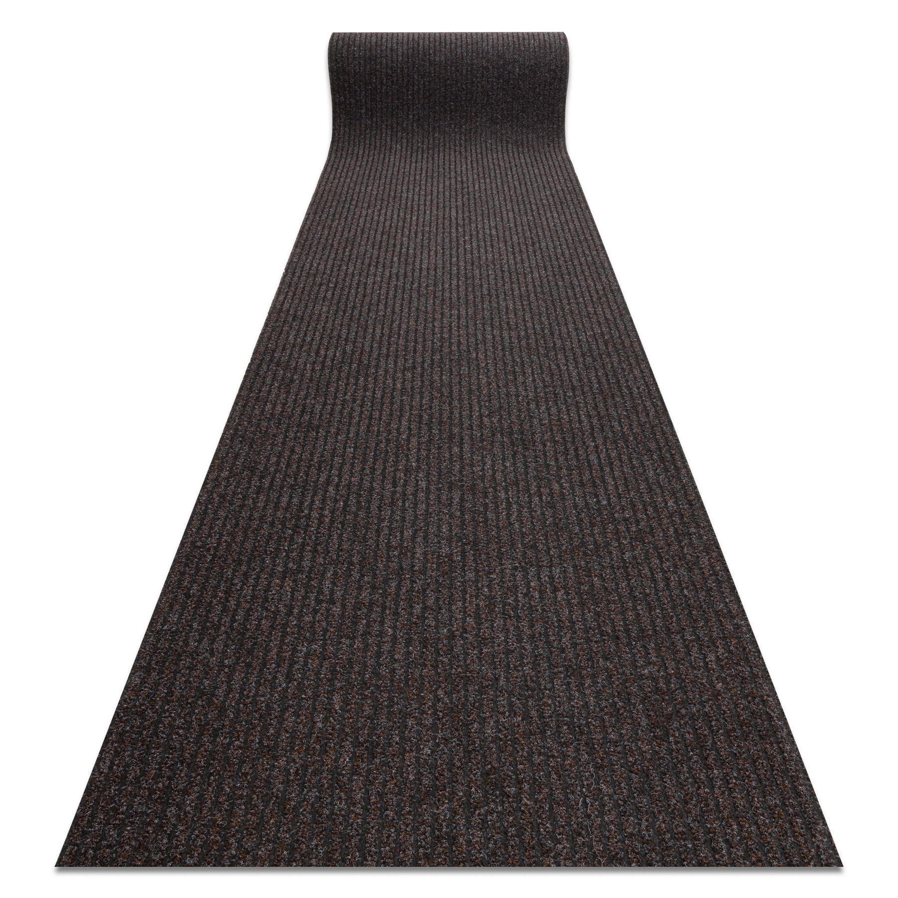 LÄUFER Türmatte rutschfest 100/360 cm - Braun, Textil (100/360cm) - rugsX