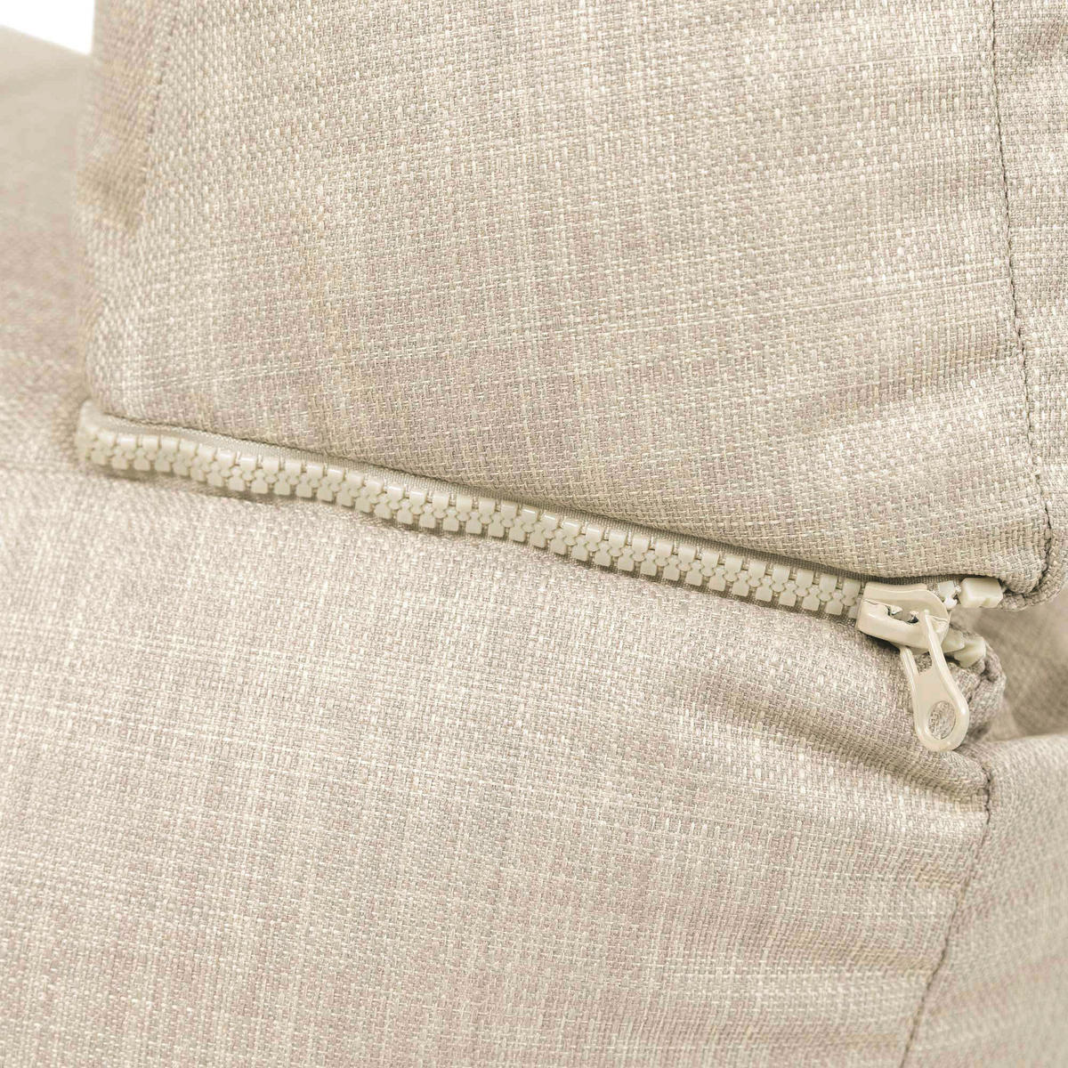 SITZSACK-SOFA 2-tlg. modular outdoor Noa - Beige, Textil (143/70/78cm) - icon