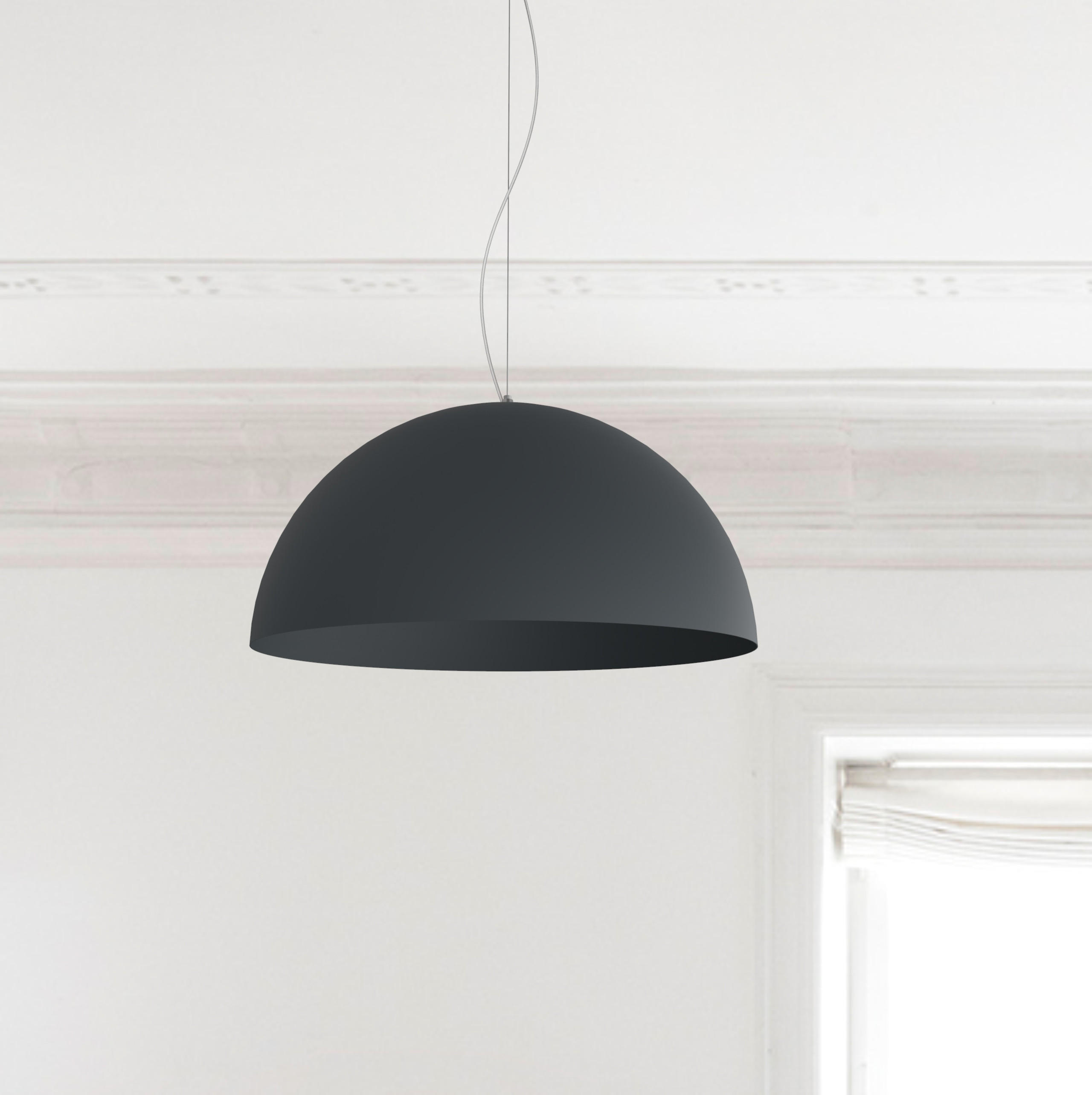 HÄNGELEUCHTE - Anthrazit, Metall (60/60/30cm) - Lumicom