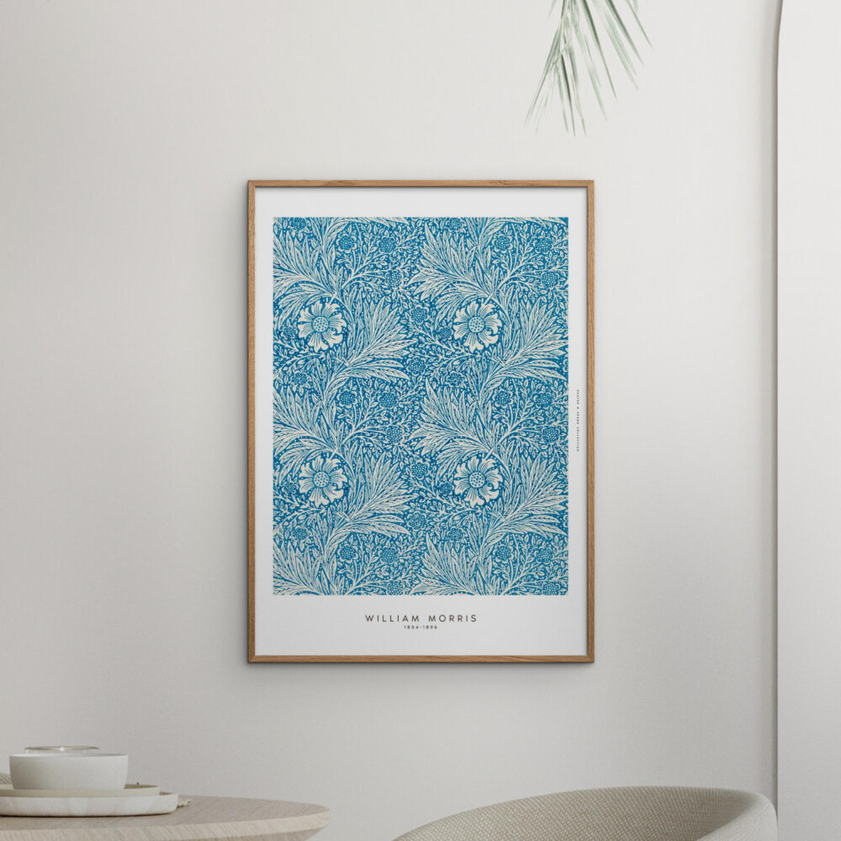POSTER William Morris - Blues - Blau, Papier (50/70/0.1cm) - Poster&Frame