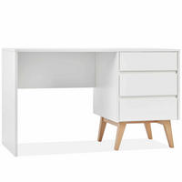 KINDERSCHREIBTISCH mit Schubladen Dambi - Weiß, Holz (125/63/75cm) - KONSIMO®