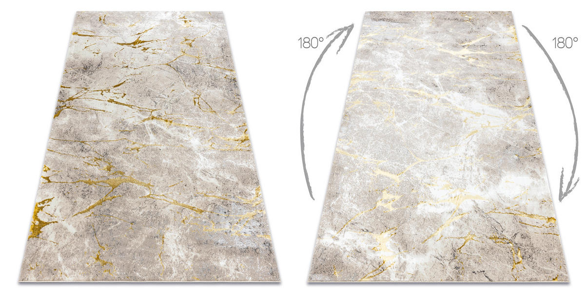 TEPPICH Bliss 120/170 cm - Beige, Textil (120/170cm) - rugsX
