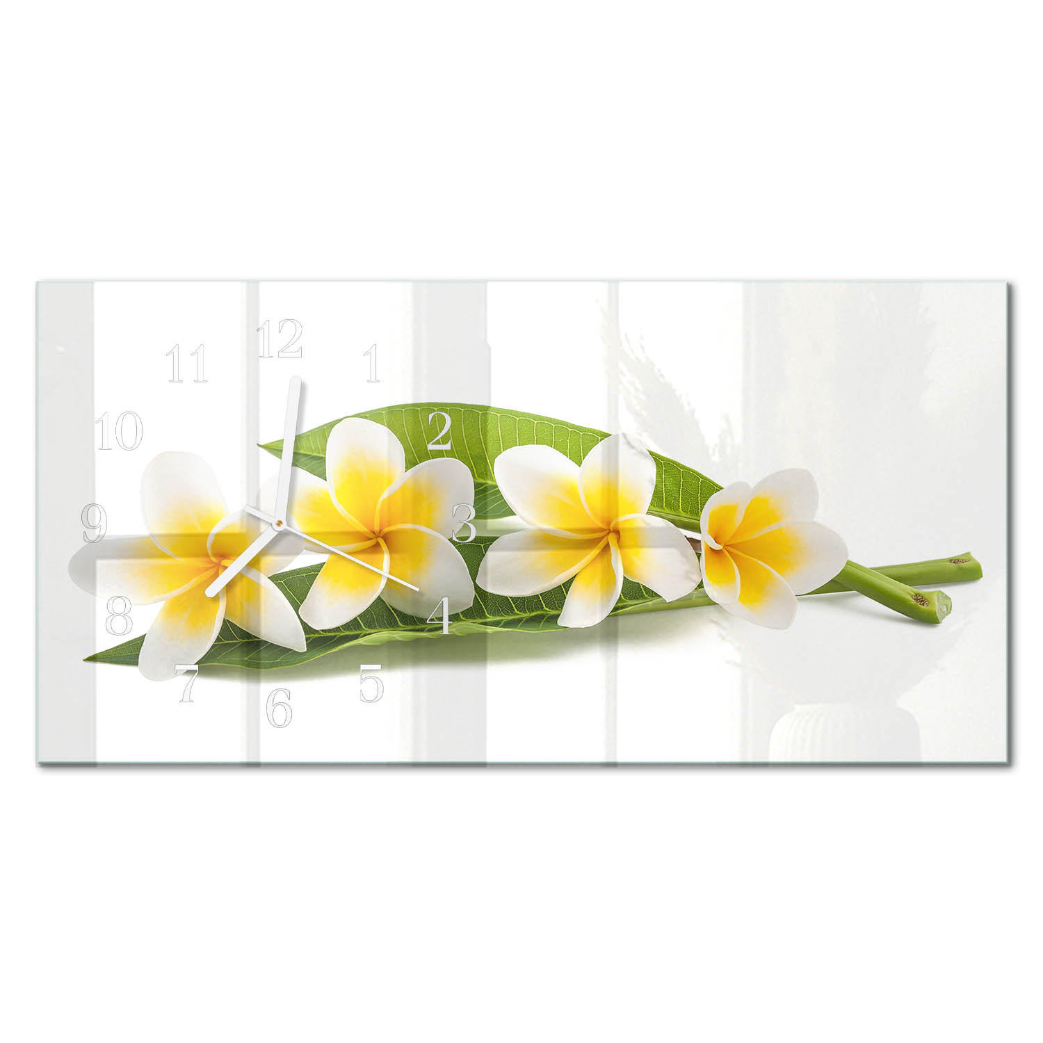 WANDUHR 60x30 cm - Wüste - Gelb, Glas (60/30/0.4cm) - TULUP