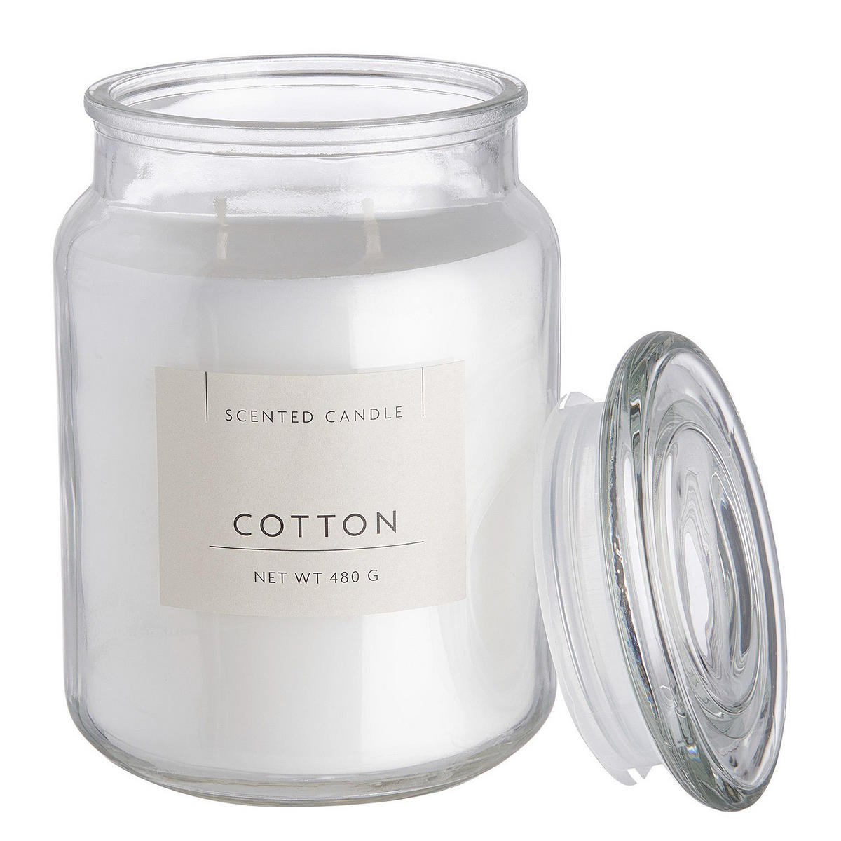 DUFTKERZE Scented Candle - Weiß, Paraffin (14cm) - Butlers