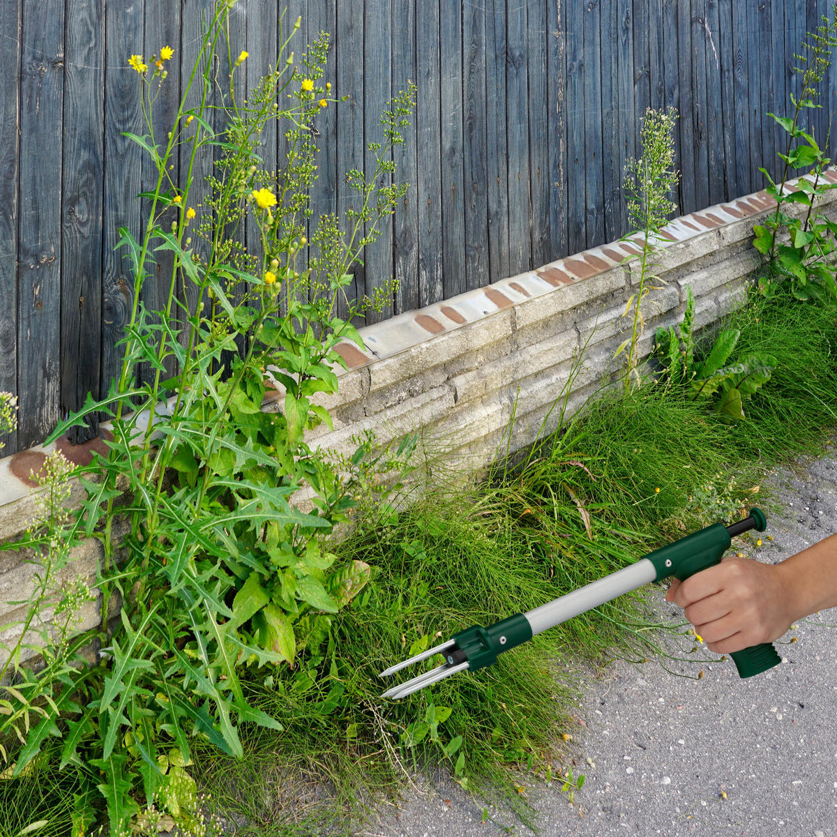 UNKRAUTSTECHER - Multicolor, Kunststoff/Metall (37/13/3.5cm) - Relaxdays