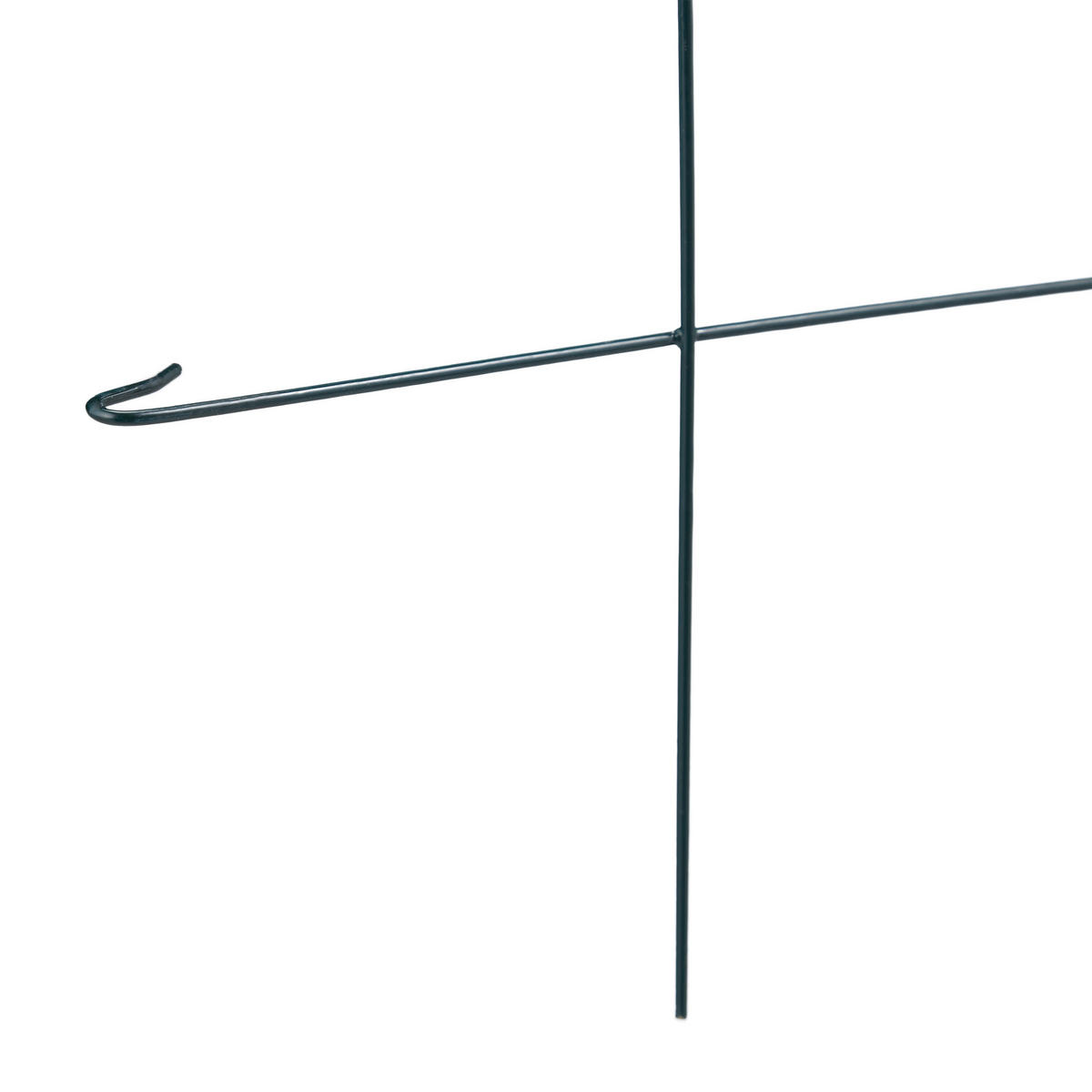 BEETZAUN - Grün, Metall (245/46.5/0.2cm) - Relaxdays